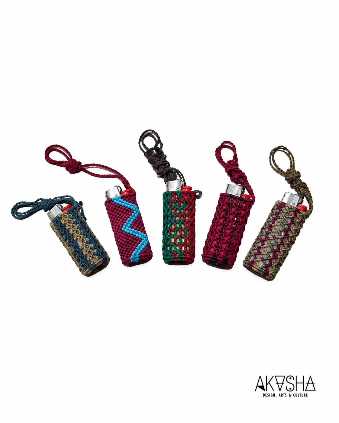 Χειροποίητη Macramé Θήκη Αναπτήρα | AKASHA Designs